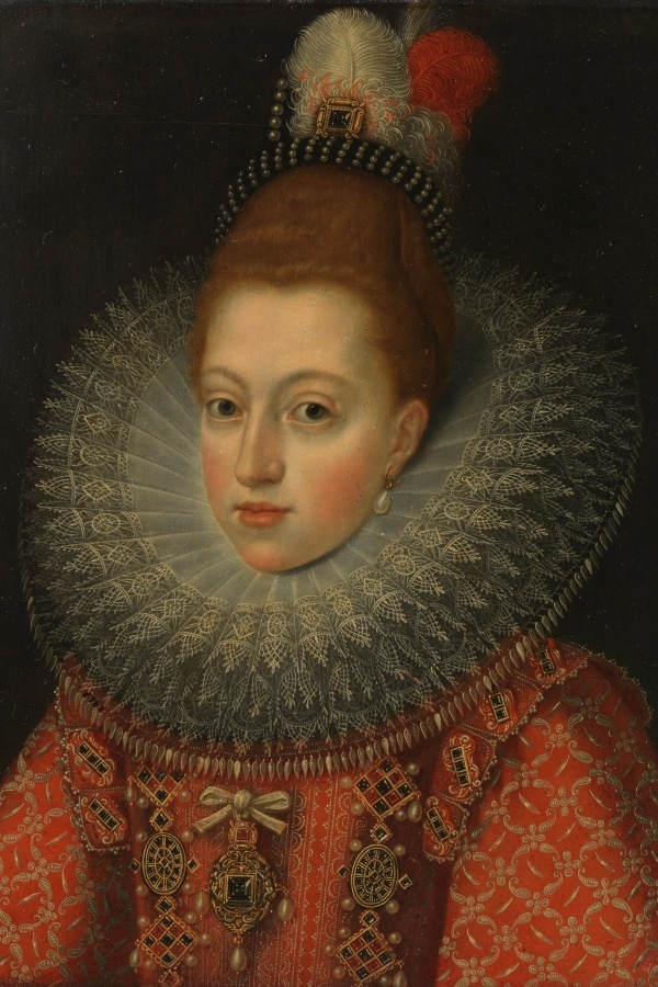 Margaretha van Oostenrijk - Frans Pourbus Atelier
